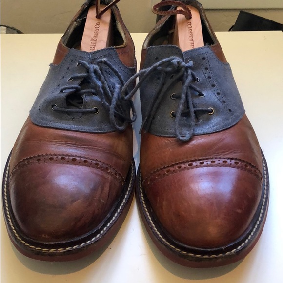 Cole Haan Brown Leather Dress Shoes - Picture 2 of 4